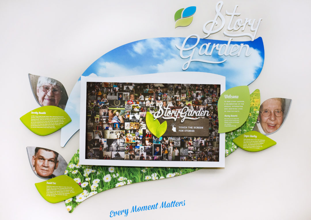 New Story Garden Display