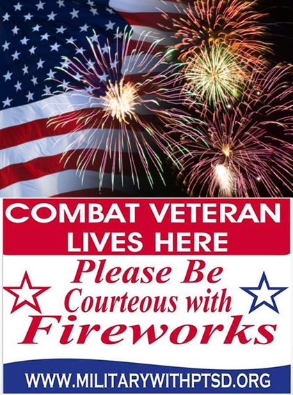 vets and fireworks