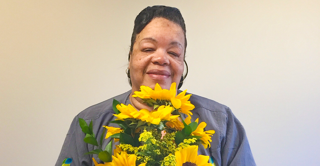 Janice Booker Earns Sunflower Award