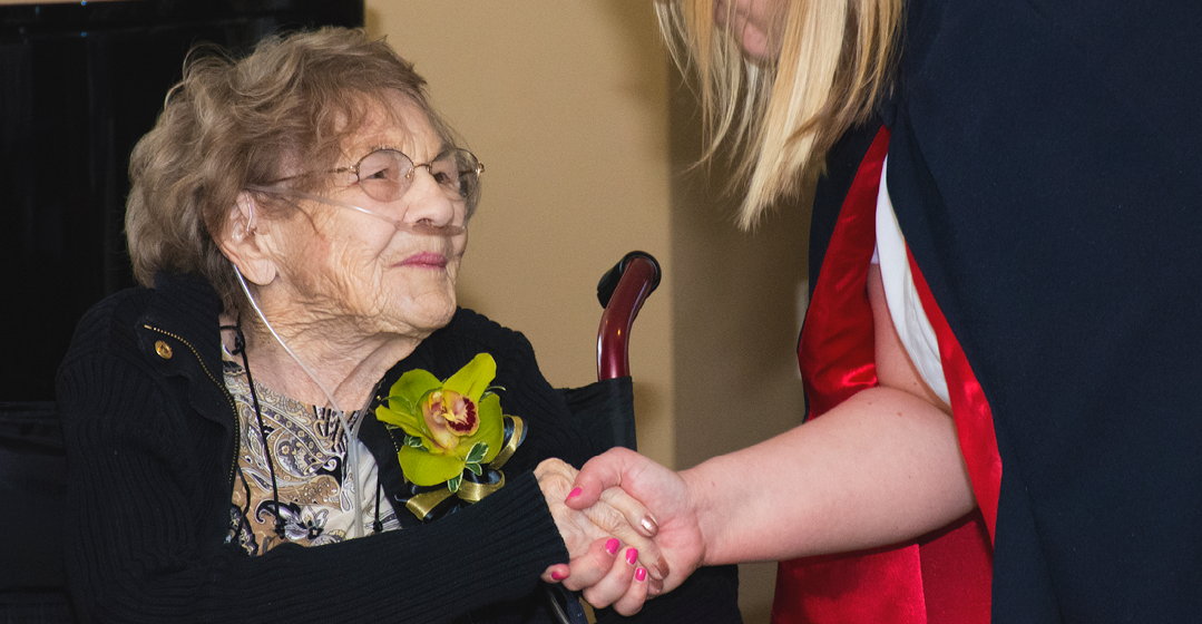 Nurse Honor Guard Celebrates Jean Hosmer’s Career Of Caring