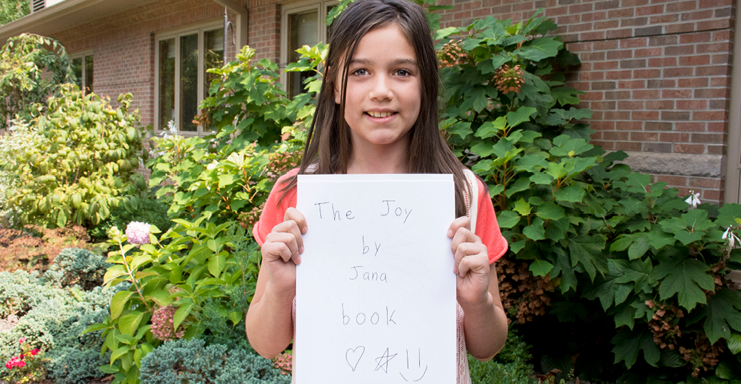Youngster Shares Her Hospice Heart