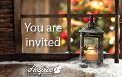 Ohio’s Hospice Of Butler & Warren Counties Offers Holiday Grief Support Program