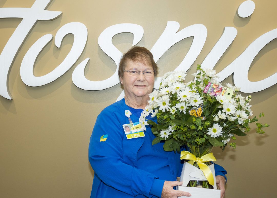 LPN Dorothy Thomas Awarded Daisy Recognition