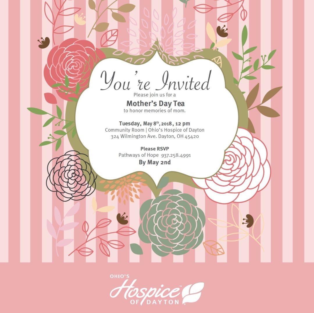 Mother’s Day Tea May 8 Honors Memories Of Mother