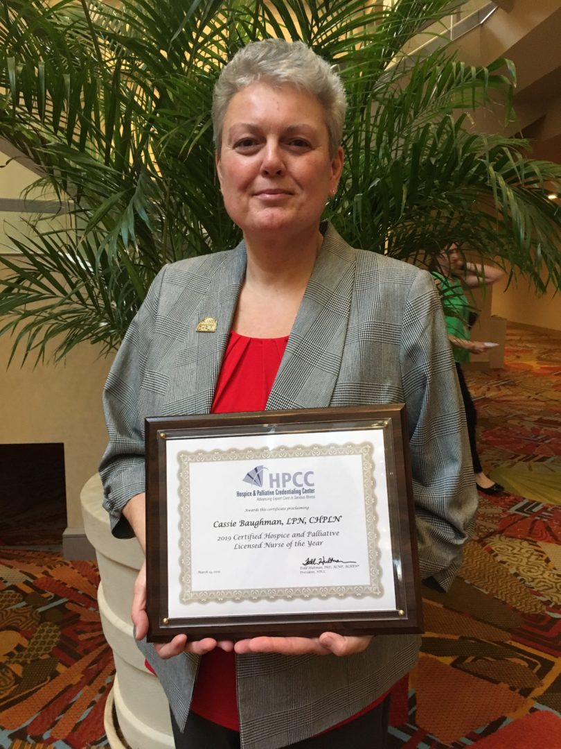Ohio’s Hospice Of Dayton LPN Is Nurse Of The Year