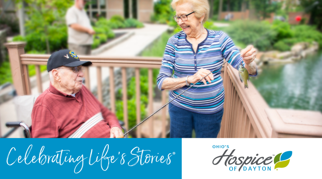 Fishing At Pond Brings Back Memories For Ohio’s Hospice Of Dayton Patient