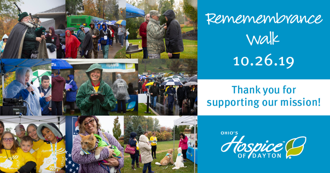 Annual Remembrance Walk Raises Funds For Patient Care And Services At Ohio’s Hospice Of Dayton