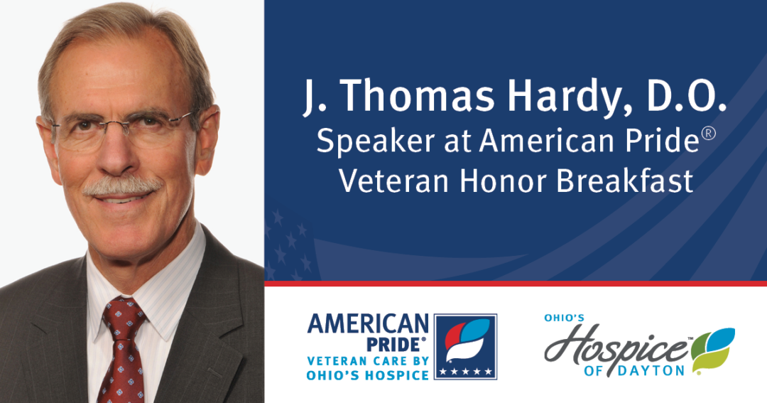 Chief Of Staff Of Dayton VA Medical Center To Speak At Ohio’s Hospice Of Dayton’s American Pride® Veteran Honor Breakfast