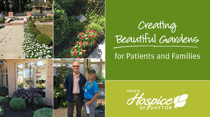 Landscaper Creates Beautiful Gardens For Patients And Families